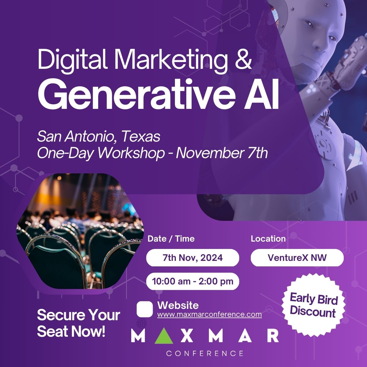 MaxMar 2024: Supercharging Strategy with AI in San Antonio MaxMar 2024: Supercharging Strategy with AI in San Antonio