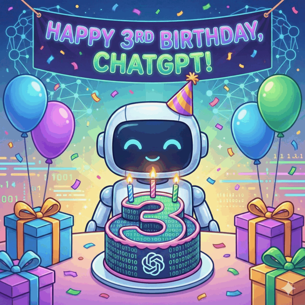 Happy 3rd Birthday, ChatGPT: Turning a Wicked Problem into a Needed Disruption in Education