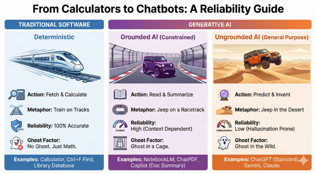 A reliability scale for AI tools