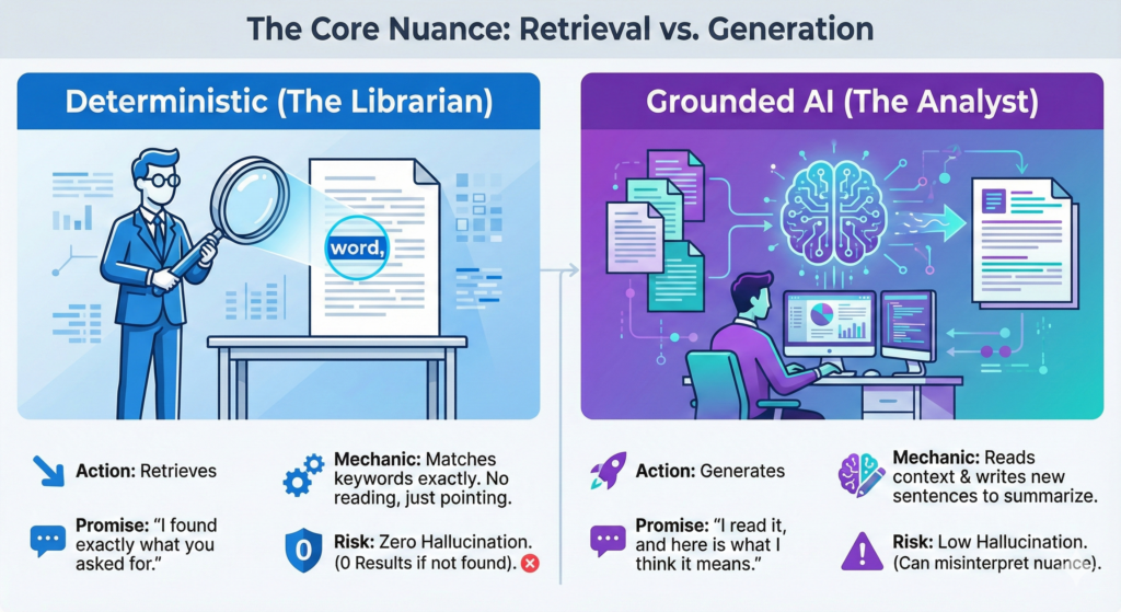 Deterministic VS Probabilistic AI